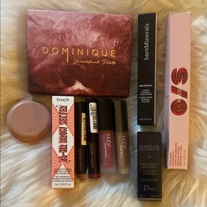 Makeup Bundle; Tarte Dominique Cosmetics Huda Benefit One Size & More